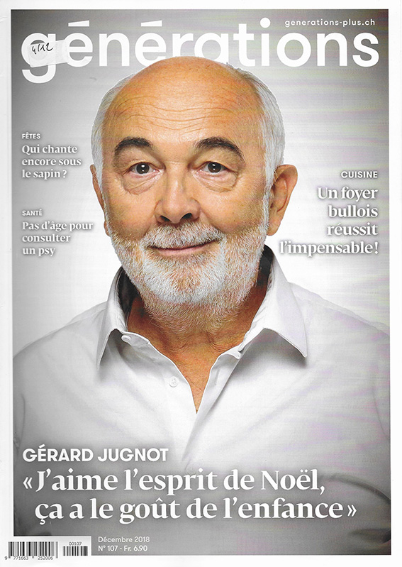 Couverture du magazine Générations, juin 2019